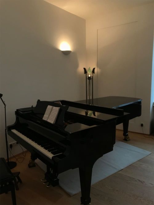 Piano room in stock